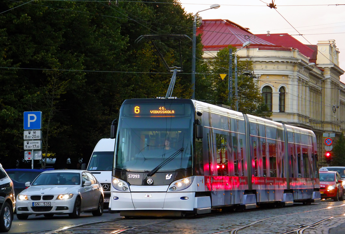 Рига, Škoda 15T ForCity Alfa Riga № 57093