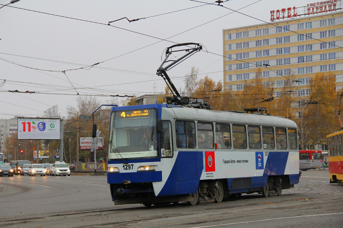 Барнаул, Tatra TB4D КВР Барнаул № 1297