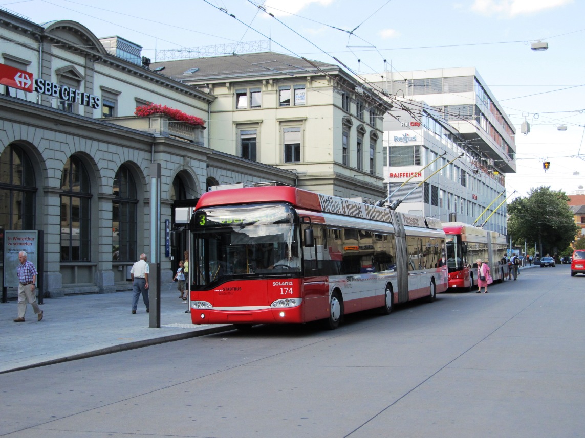 Winterthur, Solaris Trollino II 18 AC № 174