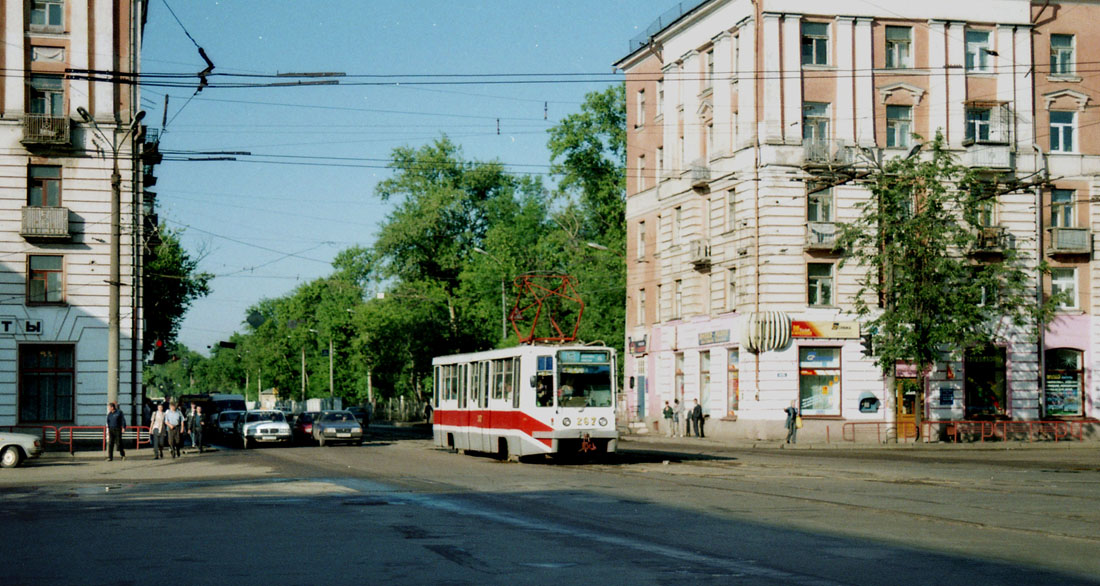 Тверь, 71-608К № 267; Тверь — Тверской трамвай в начале 2000-х гг. (2002 — 2006 гг.)