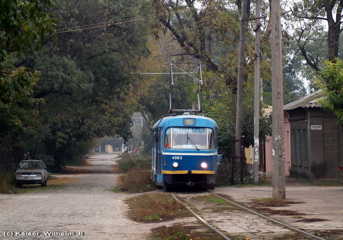 Одеса, Tatra T3R.P № 4063