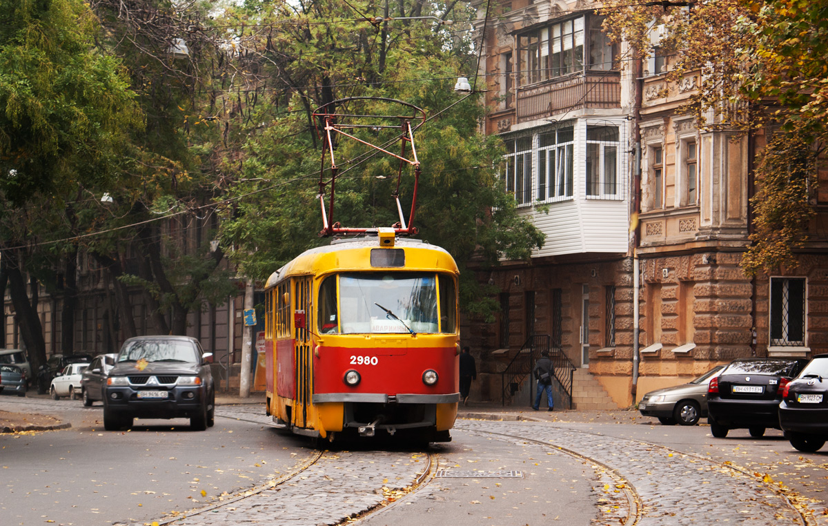 Одесса, Tatra T3SU № 2980