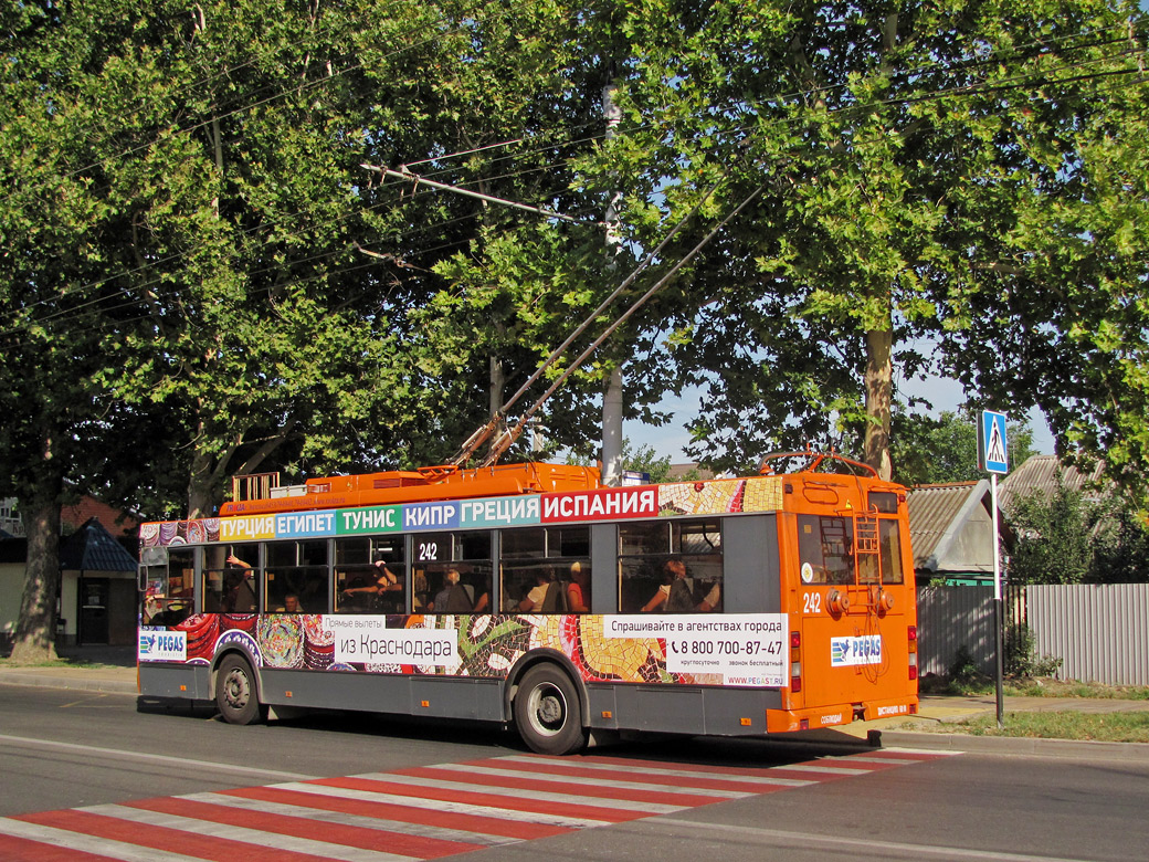 Краснодар, Тролза-5275.05 «Оптима» № 242 Краснодар, Тролза-5275.05 «Оптима» № 242