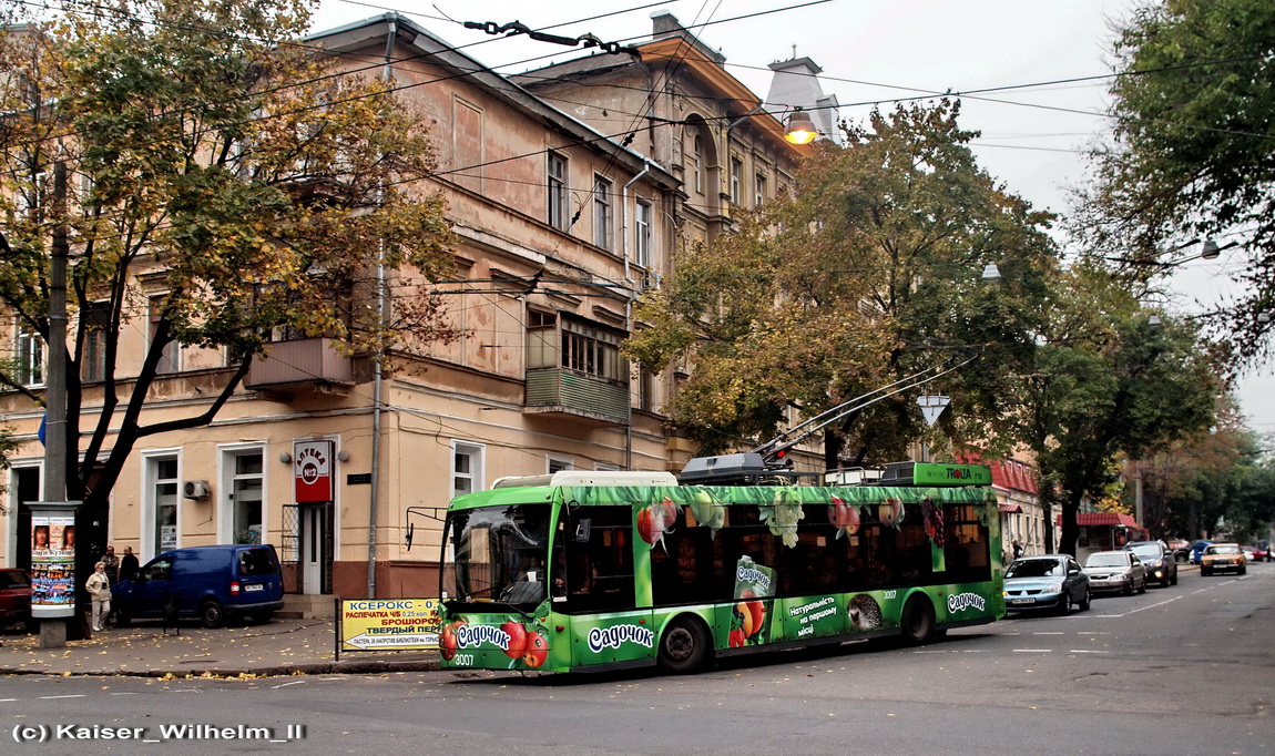 Одесса, Тролза-5265.00 «Мегаполис» № 3007