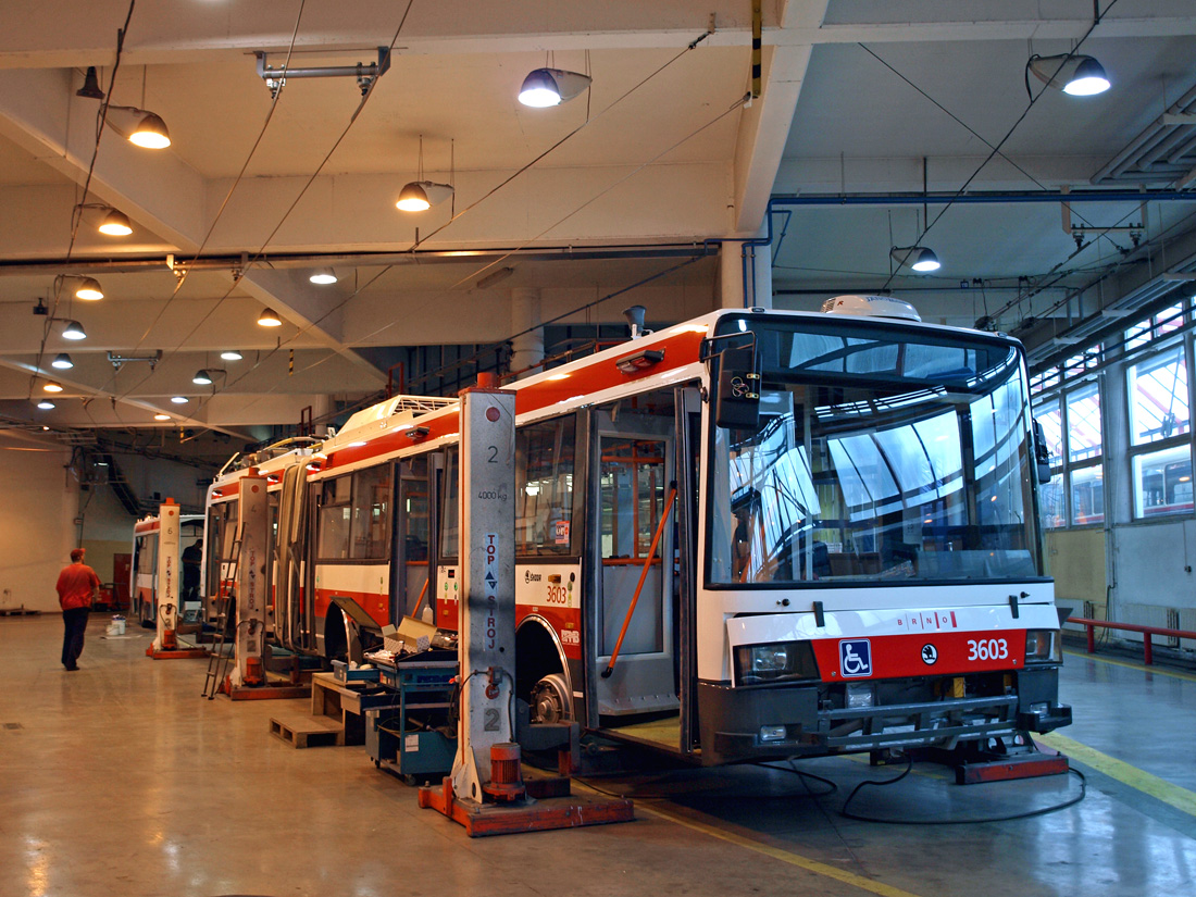 Брно, Škoda 22Tr № 3603