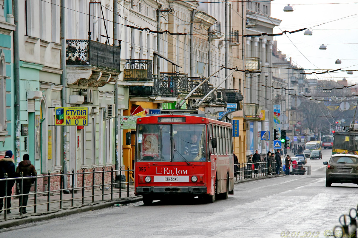 Тернополь, Škoda 14Tr02/6 № 096