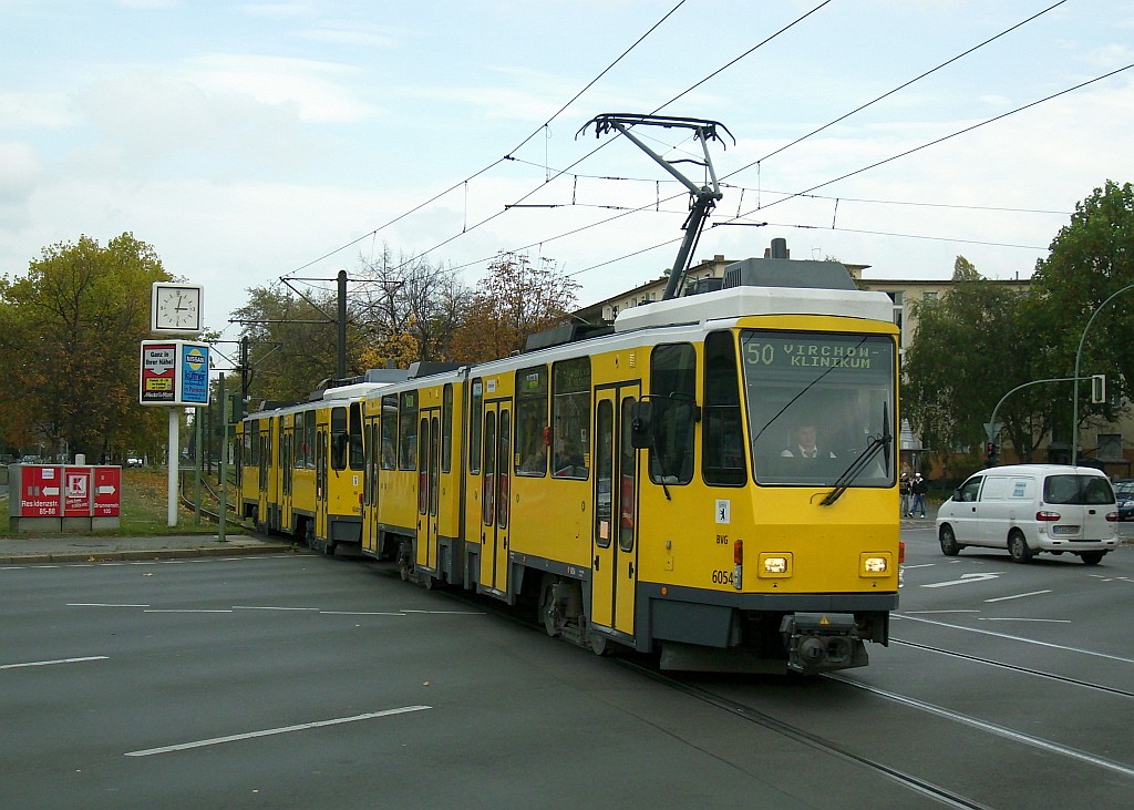 Берлин, Tatra KT4DM № 6054