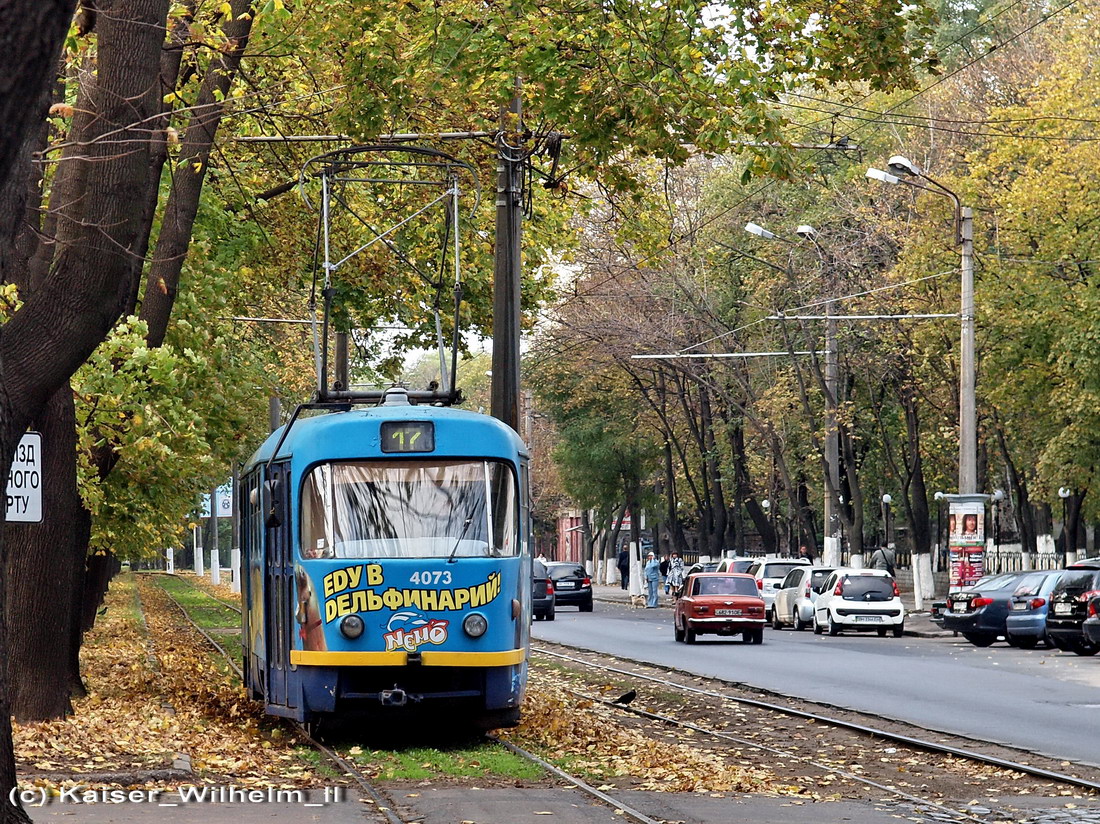 Одесса, Tatra T3R.P № 4073