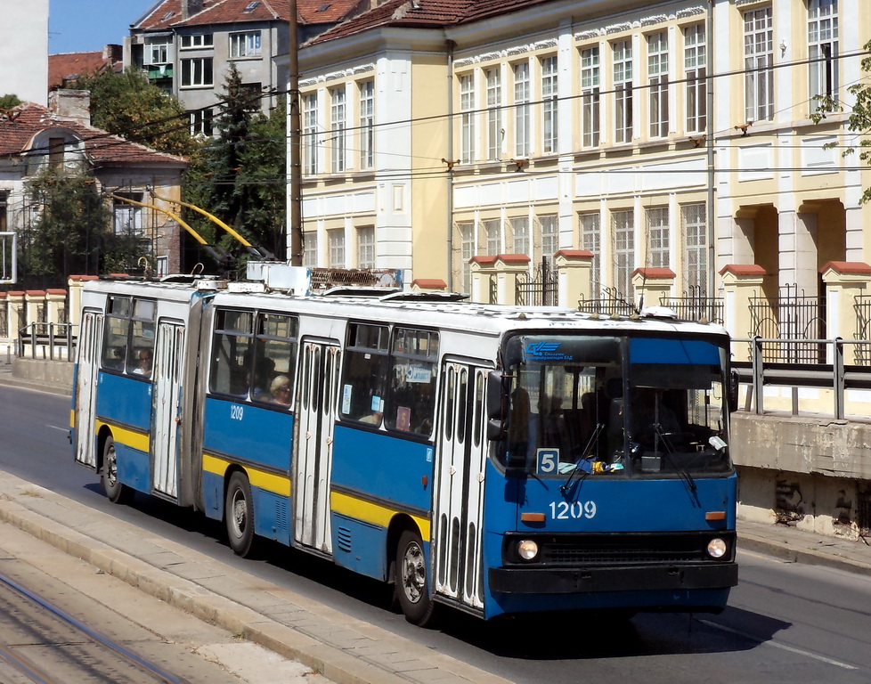 Sofia, Ikarus 280.92 # 1209 Sofia, Ikarus 280.92 # 1209