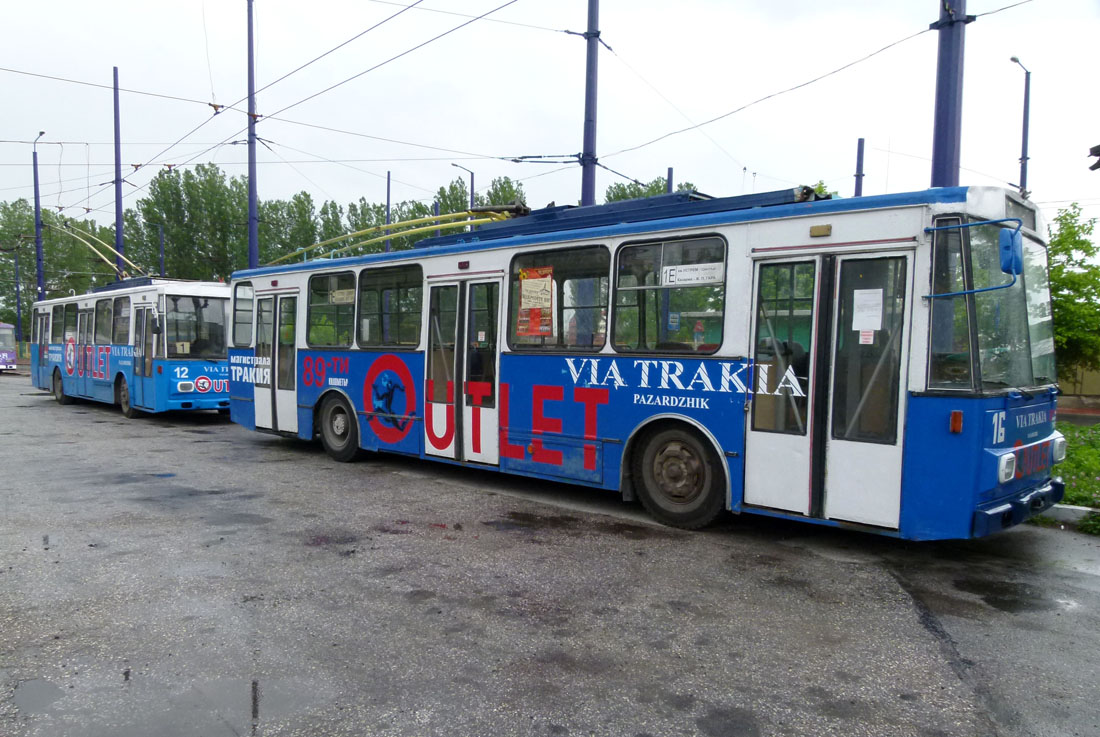 Пазарджик, Škoda 14Tr01 № 16