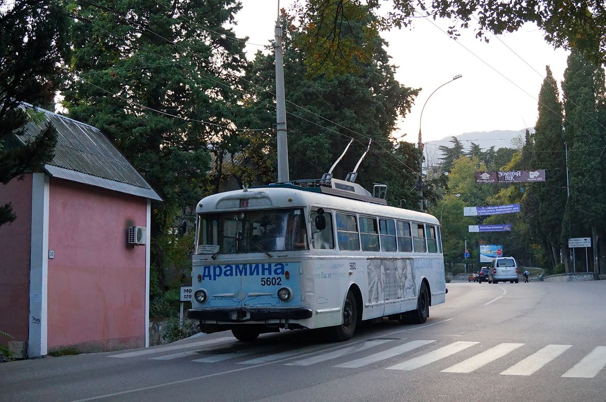 Крымский троллейбус, Škoda 9Tr24 № 5602