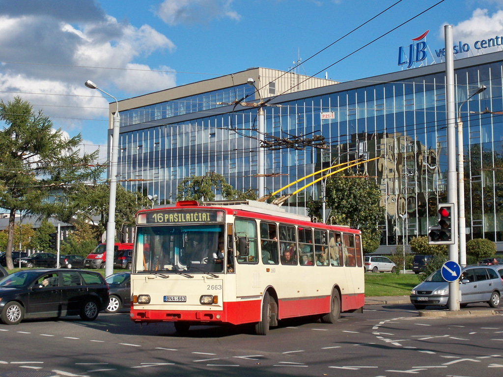 Вильнюс, Škoda 14Tr17/6M № 2663