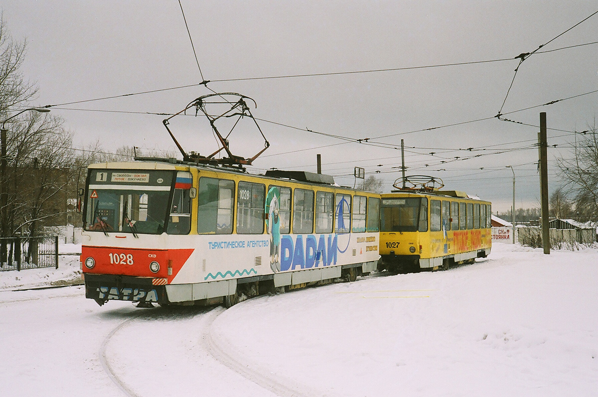 Barnaul, Tatra T6B5SU Nr. 1028; Barnaul, Tatra T6B5SU Nr. 1027