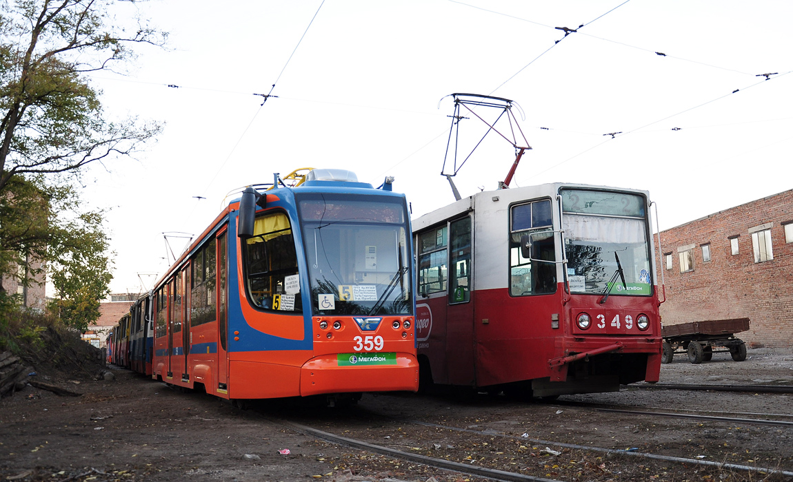Taganrog, 71-623-02 č. 359; Taganrog, 71-608K č. 349