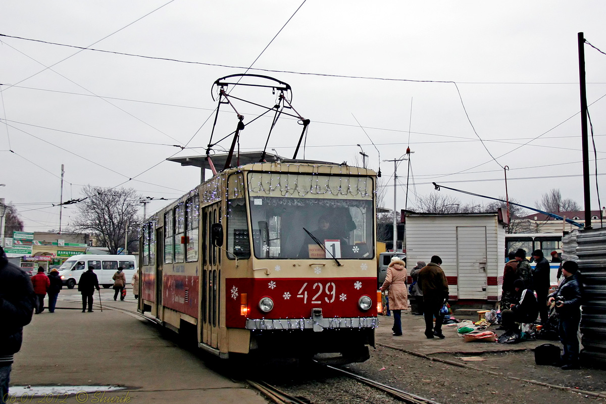 Запорожье, Tatra T6B5SU № 429
