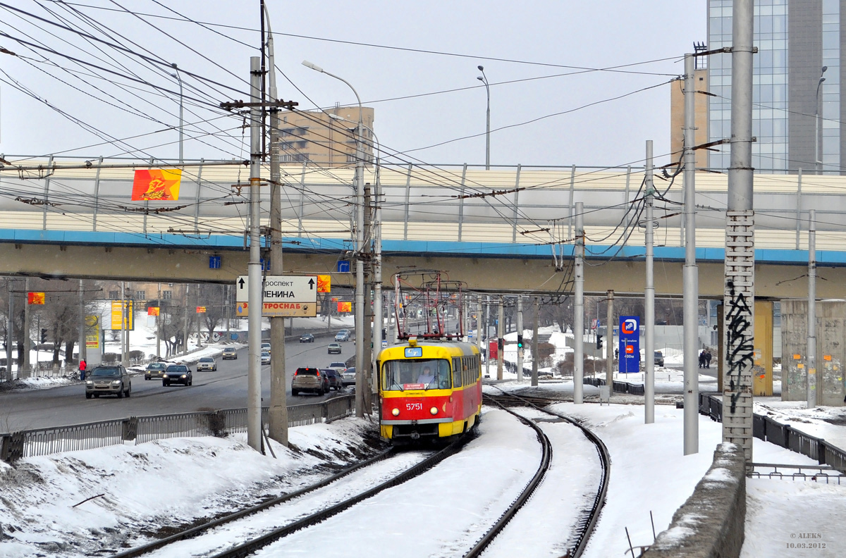 Volgograd, Tatra T3SU č. 5751; Volgograd, Tatra T3SU č. 5752