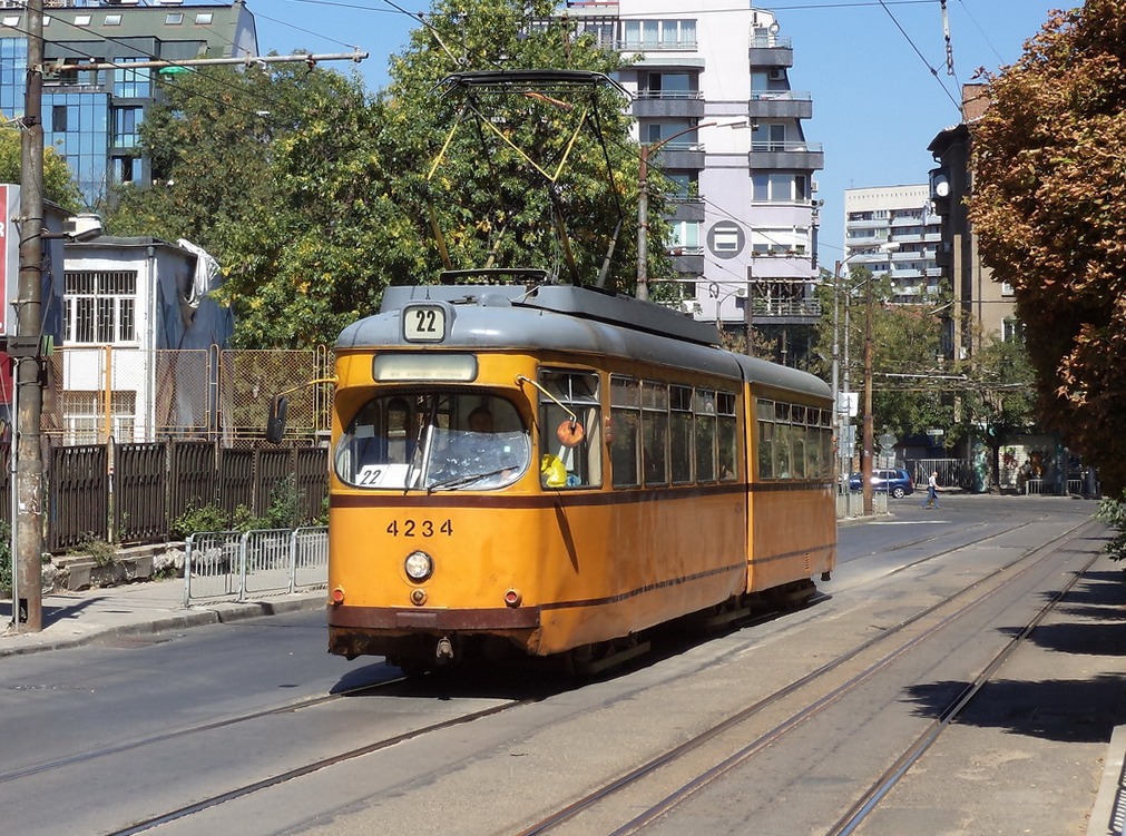 София, Duewag GT6 № 4234