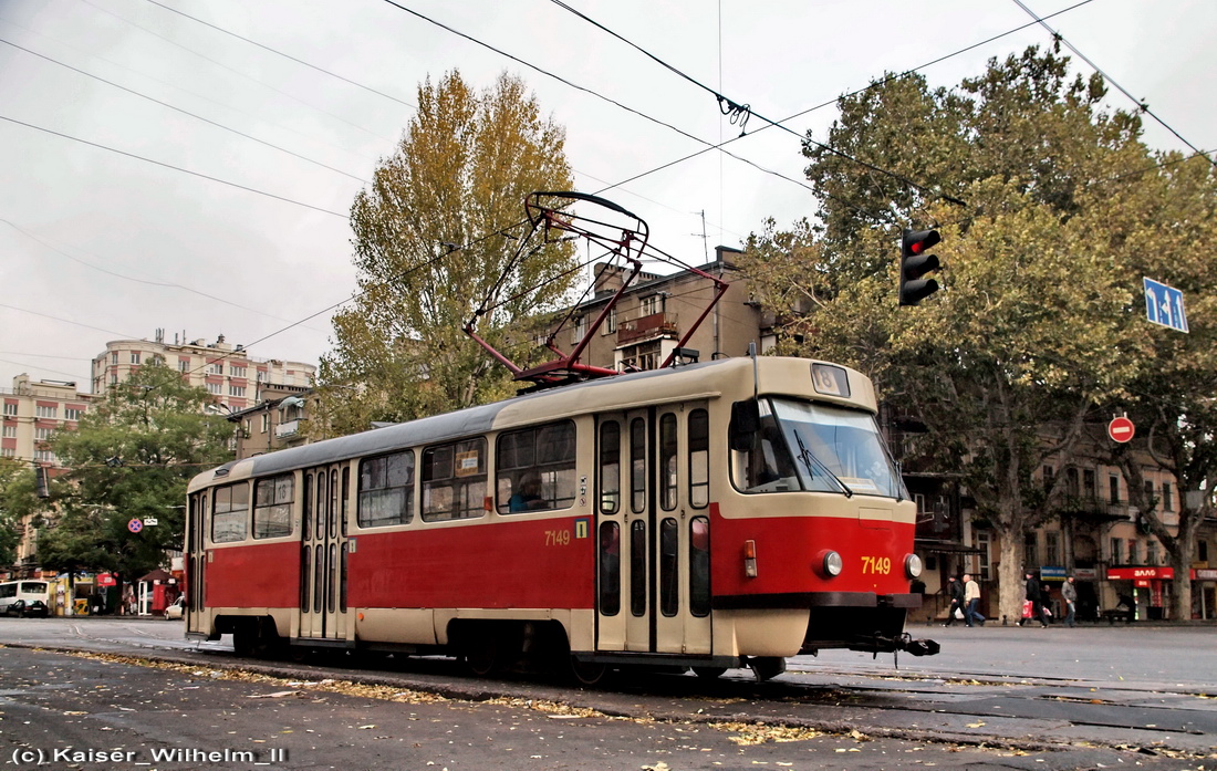 Одесса, Tatra T3SUCS № 7149