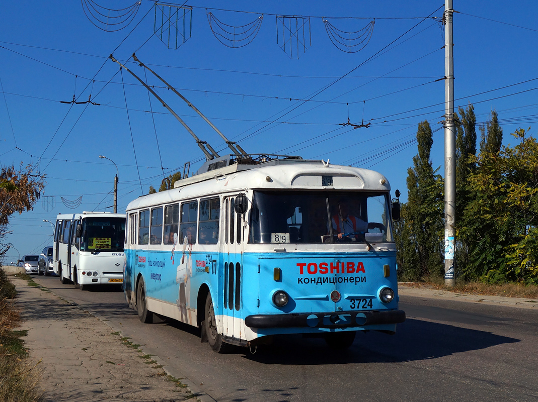 克里米亚无轨电车, Škoda 9TrH27 # 3724
