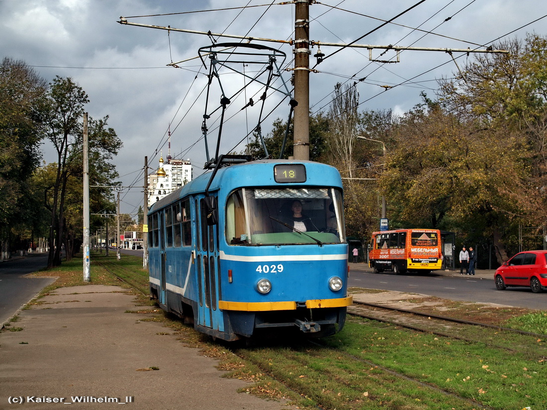 Одесса, Tatra T3R.P № 4029