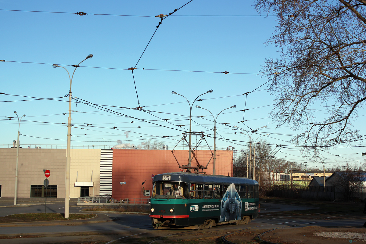 Yekaterinburg, Tatra T3SU (2-door) # 496