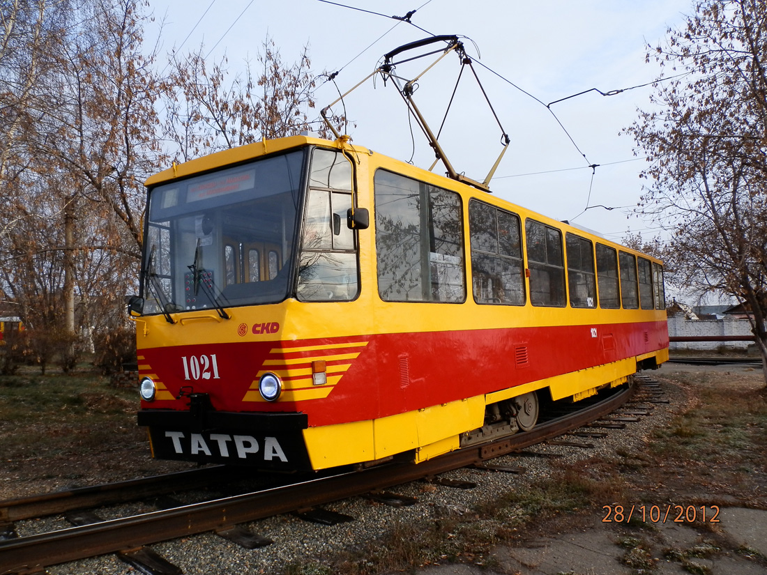 Барнаул, Tatra T6B5SU № 1021 Барнаул, Tatra T6B5SU № 1021