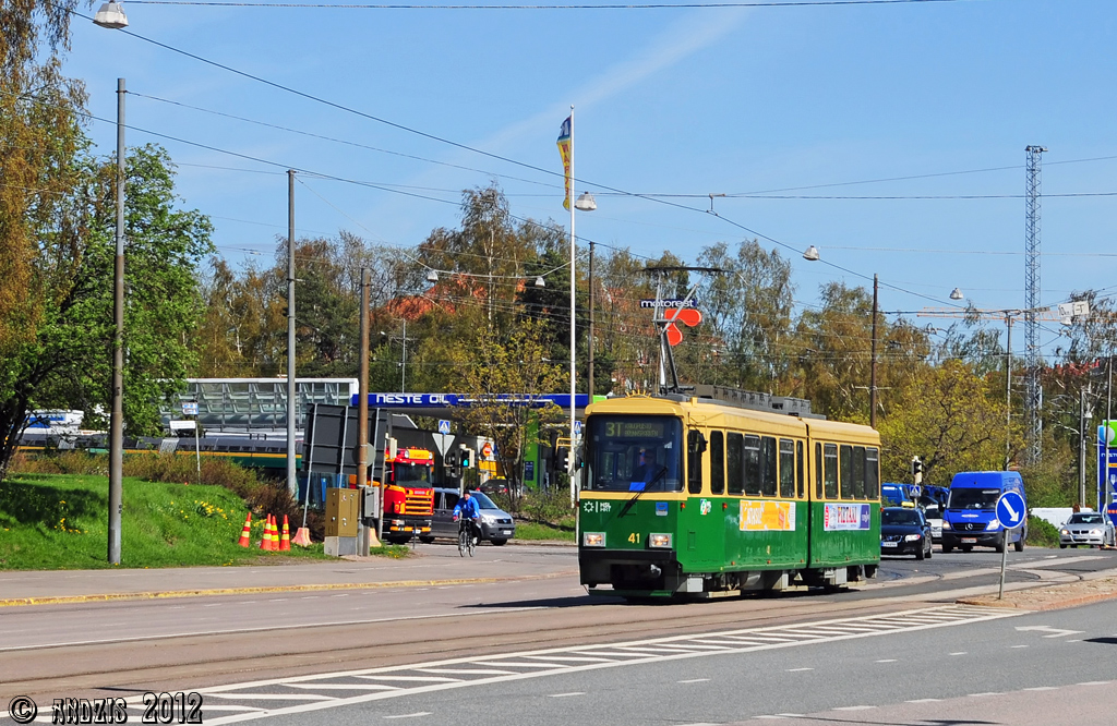 Helsinky — Espoo, Valmet NRV1 č. 41 Helsinky — Espoo, Valmet NRV1 č. 41