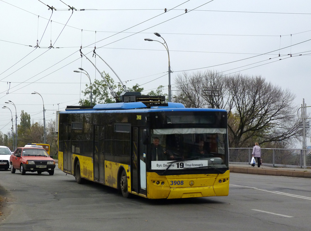 Киев, ЛАЗ E183D1 № 3908
