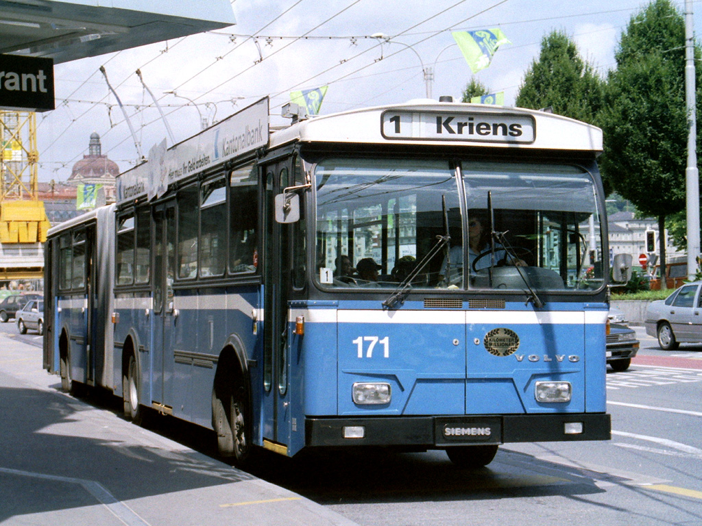Люцерн, Volvo/Hess/Siemens B58 № 171