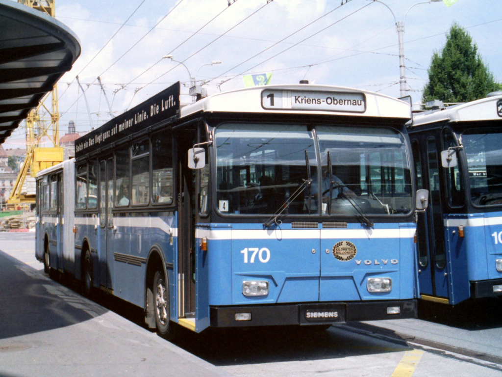 Люцерн, Volvo/Hess/Siemens B58 № 170