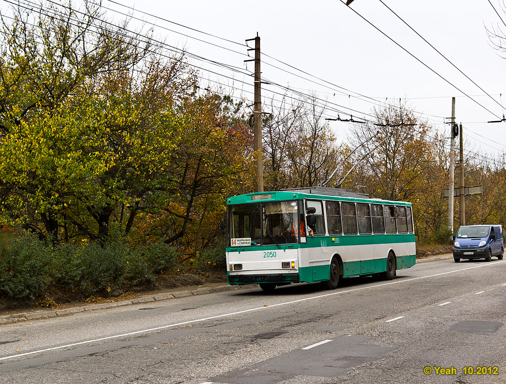 Крымский троллейбус, Škoda 14Tr02/6 № 2050