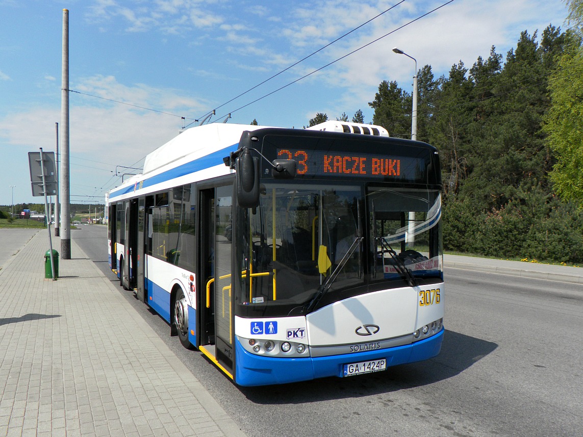 Гдыня, Solaris Trollino III 12 M № 3076