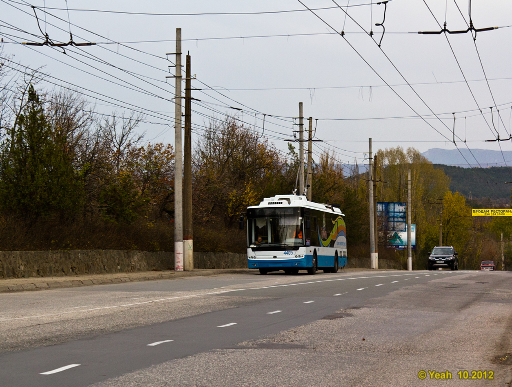 Крымский троллейбус, Богдан Т70115 № 4405