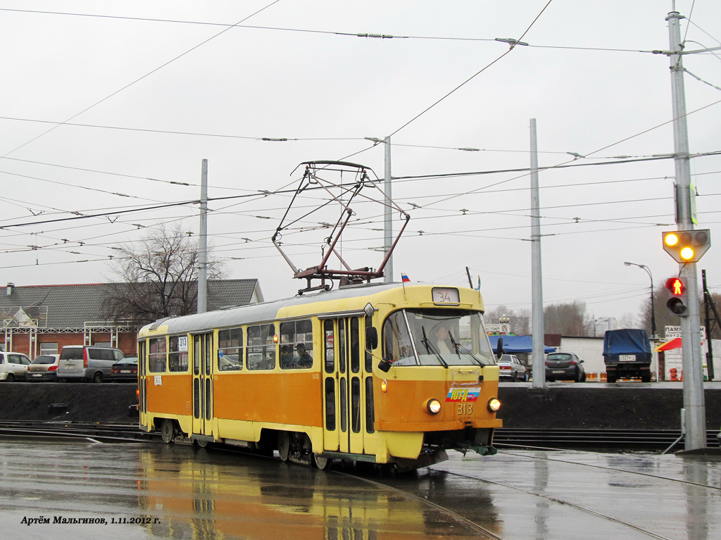 Yekaterinburg, Tatra T3SU № 313
