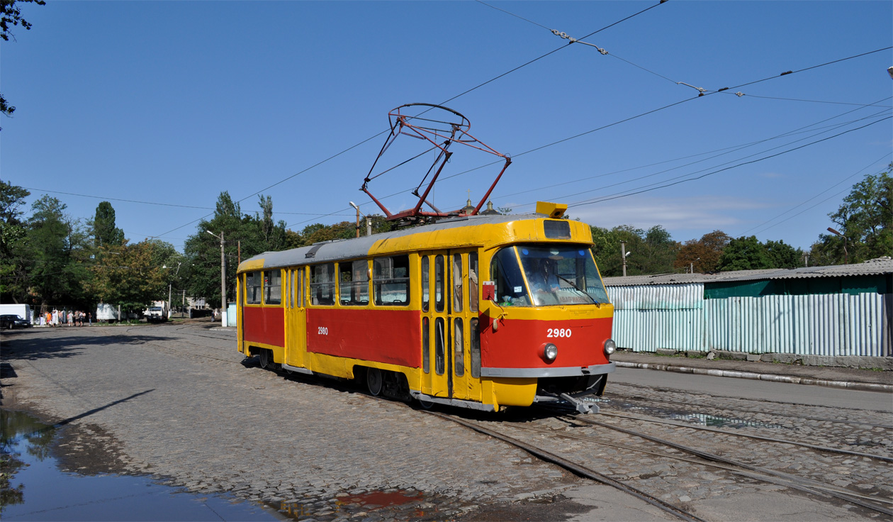 Одесса, Tatra T3SU № 2980