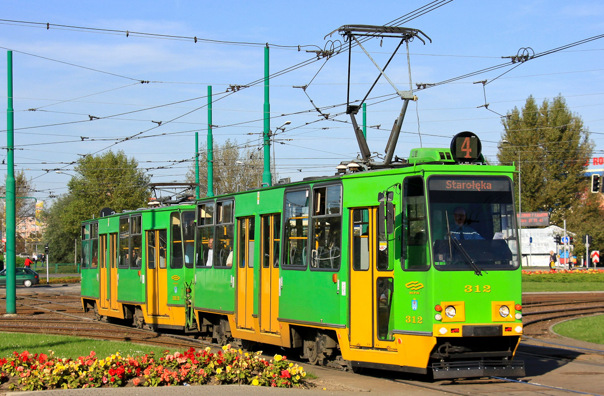 Познань, Konstal 105Na № 312
