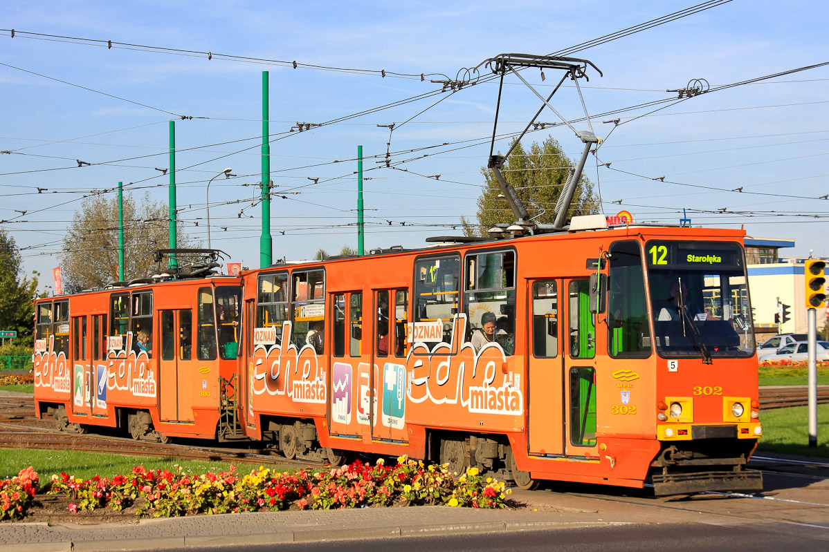 Познань, Konstal 105Na № 302