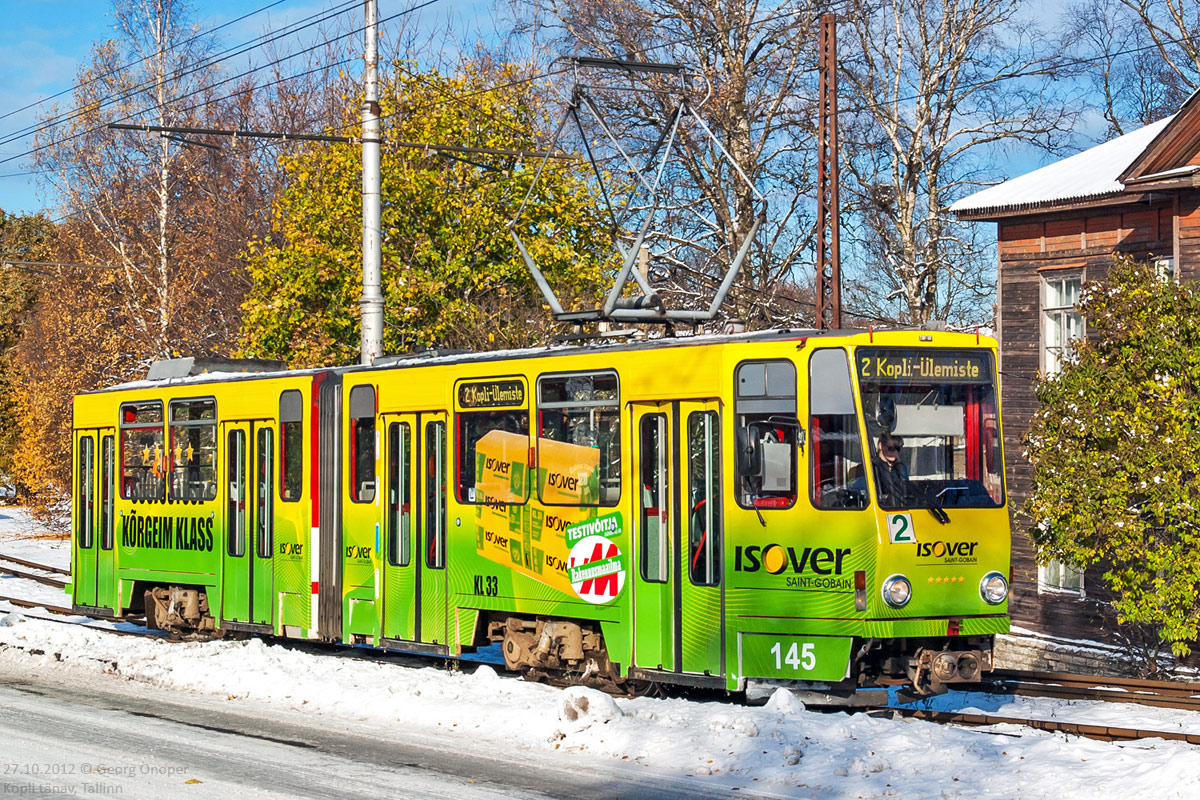 Таллин, Tatra KT4D № 145