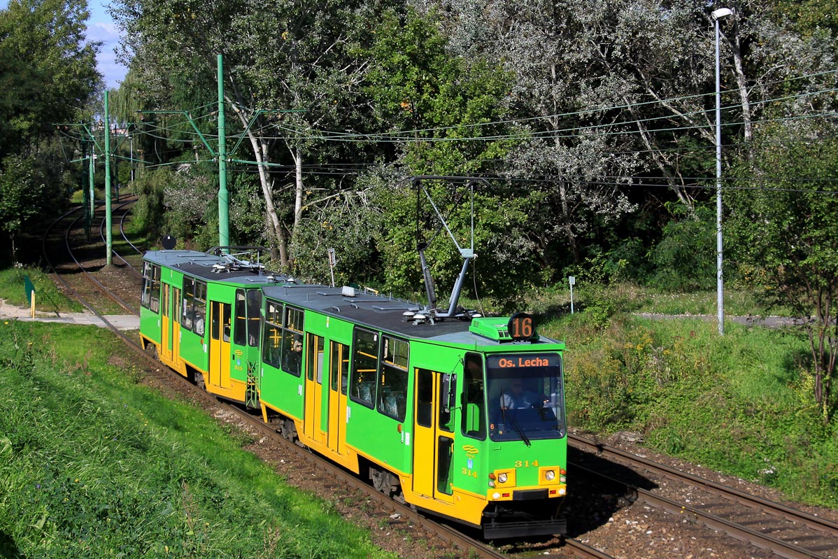Познань, Konstal 105Na № 314
