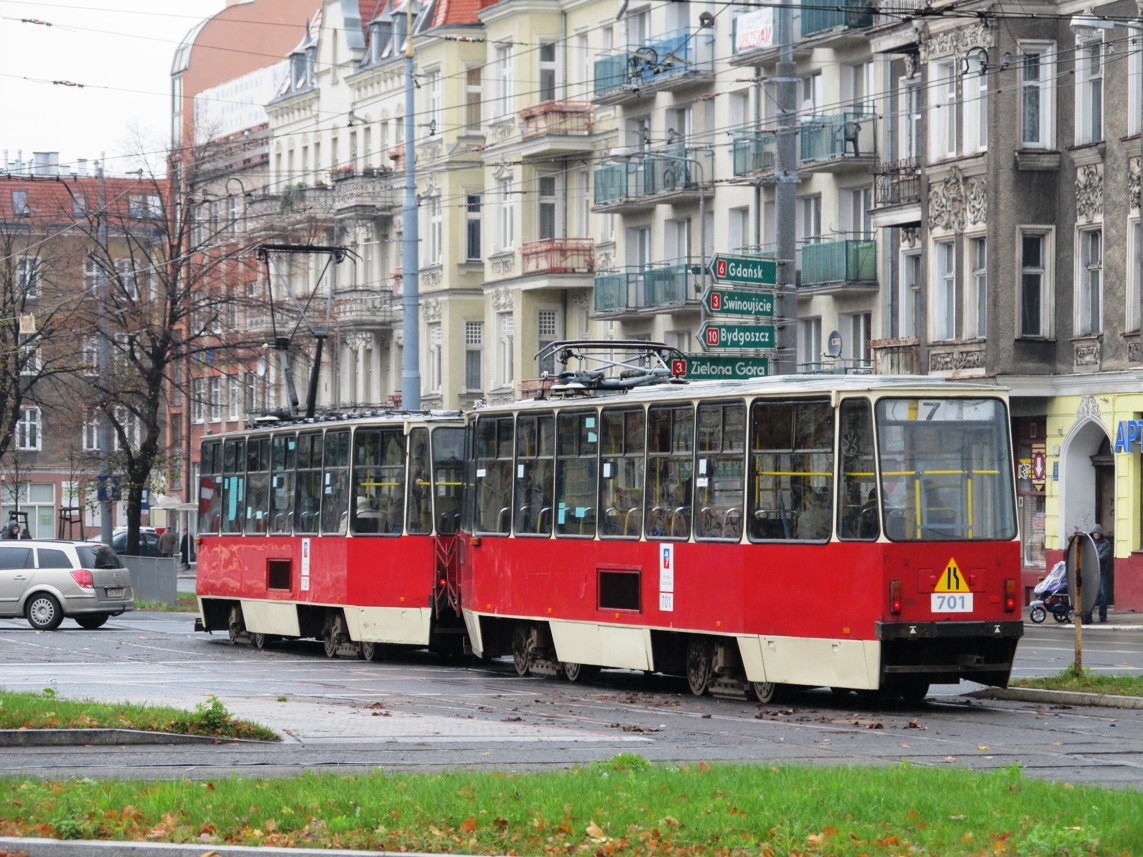 Щецин, Konstal 105N № 701