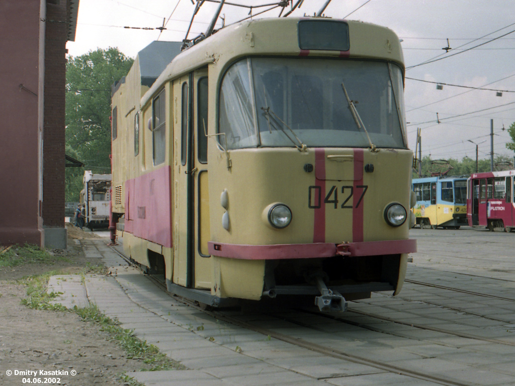 Москва, Tatra T3SU № 0427
