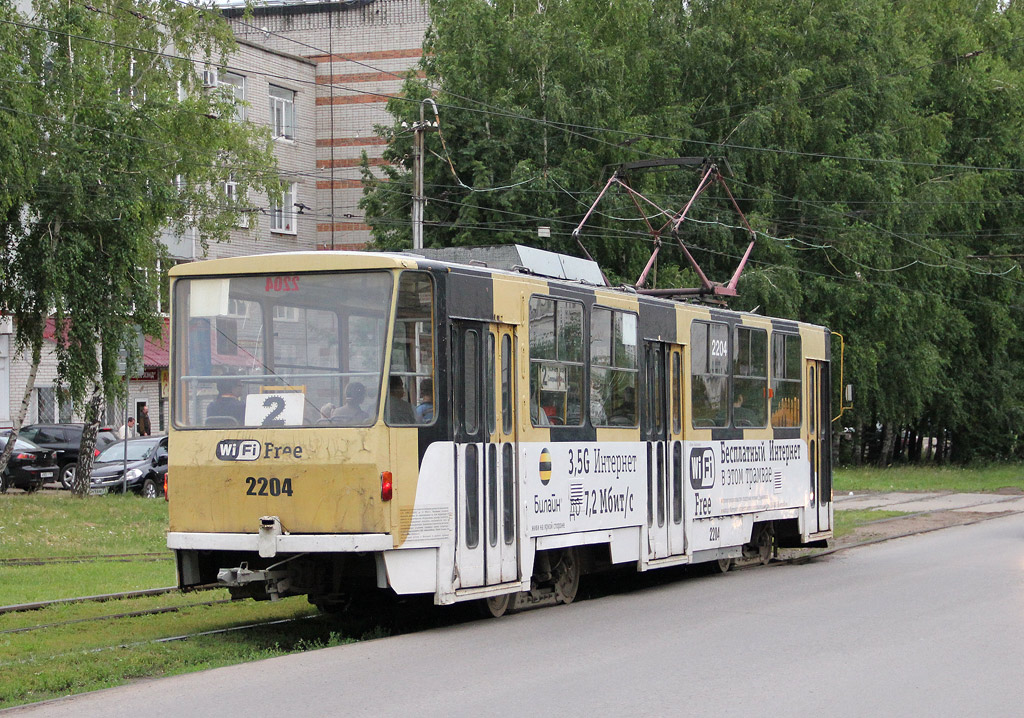 Ulyanovsk, Tatra T6B5SU # 2204