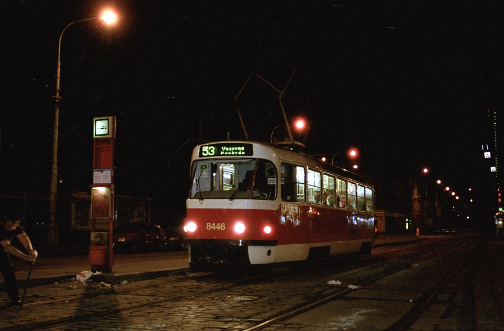 Прага, Tatra T3R.P № 8446