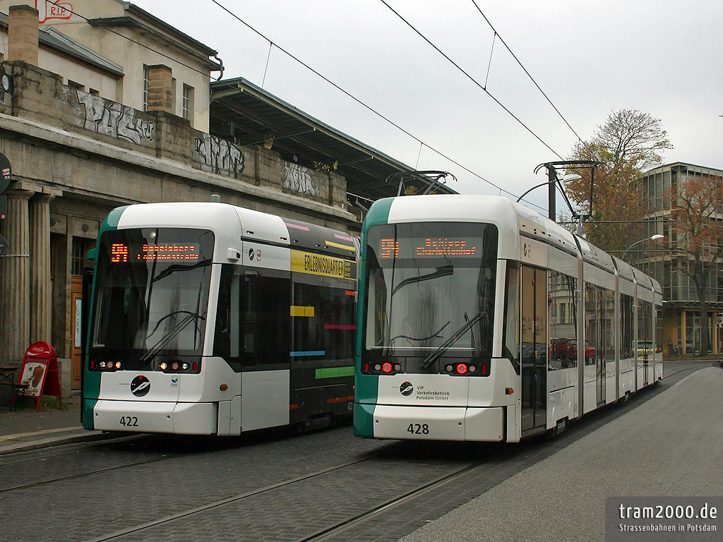 Potsdam, Stadler Variobahn — 422; Potsdam, Stadler Variobahn — 428