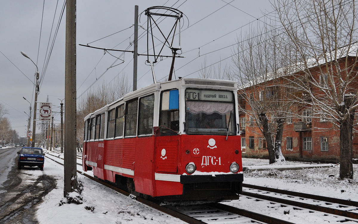 Омск, 71-605 (КТМ-5М3) № ДГС-1; Омск — Ремонты