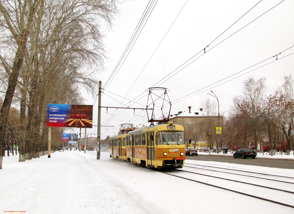 Екатеринбург, Tatra T3SU № 323