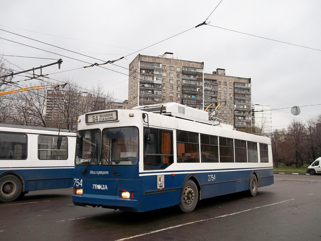 Moscow, Trolza-5275.05 “Optima” (KR MTrZ) # 2754