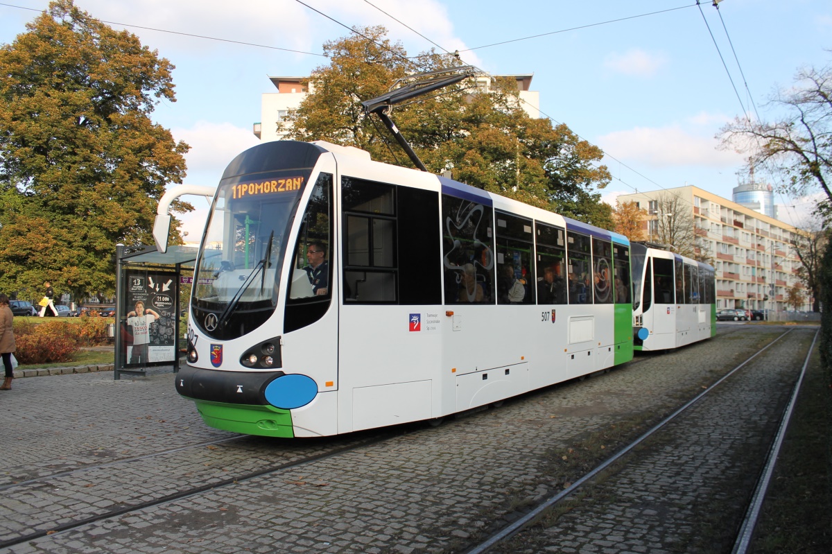Щецин, Modertrans Moderus Alfa (105N/S/HF/09) № 507