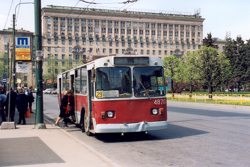 Санкт-Петербург, ЗиУ-682В-012 [В0А] № 4870