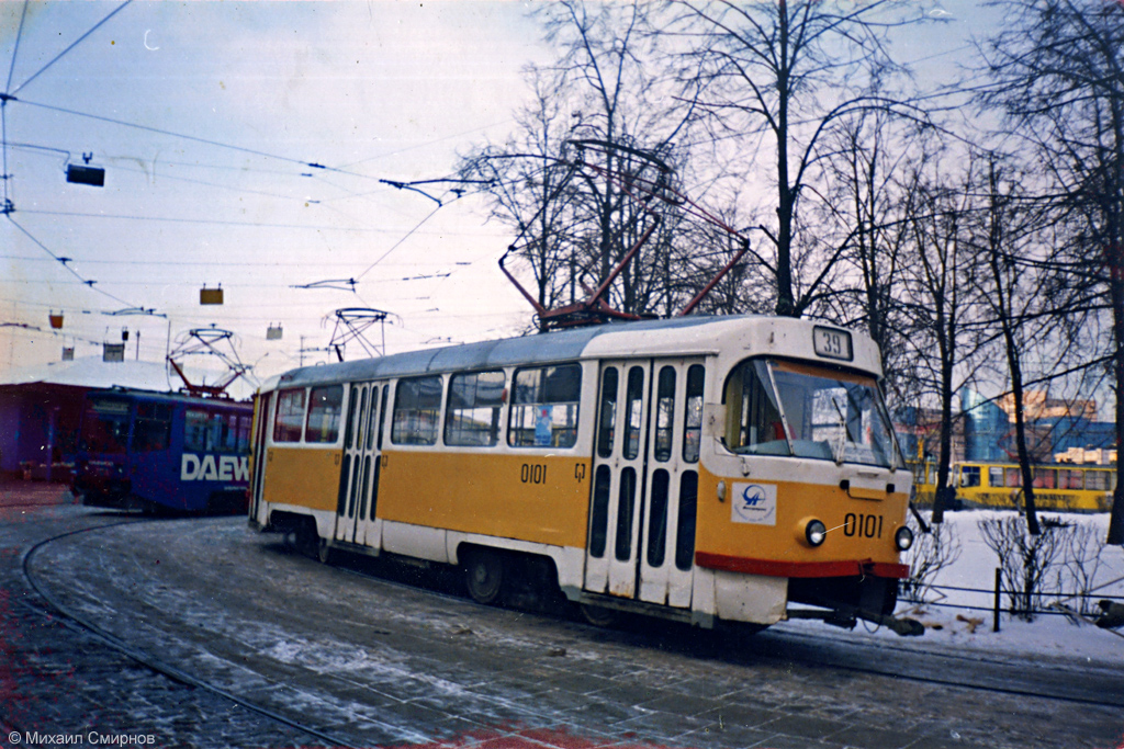 Москва, Tatra T3SU № 0101